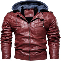 Winter Jacket Men Military Outerwear Fleece Tactical Leather Jackets Fashion Biker